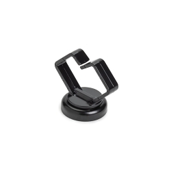Hellermann Tyton 151-04030 Clip, Magnetic Mounting, Neodymium Alloy/Polyacetal/Steel, Black