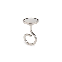 Hellermann Tyton 151-04033 Cable Clip, 18.86 mm Dia Cable, Neodymium Alloy/Steel
