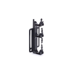 Hellermann Tyton 151-04218 3-Pocket Cable Stacker Mount, 10/Pack, Polyamide 6.6, Black