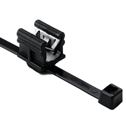 Hellermann Tyton 156-00537 Cable Tie and Edge Clip Assembly