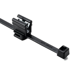 Hellermann Tyton 156-00538 Cable Tie and Edge Clip Assembly