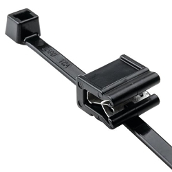 Hellermann Tyton 156-00877 Cable Tie and Edge Clip Assembly