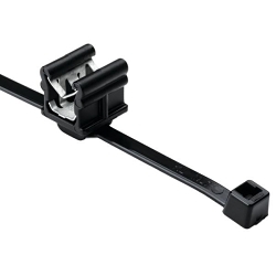 Hellermann Tyton 156-00555 Cable Tie and Edge Clip Assembly