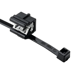 Hellermann Tyton 156-00593 Cable Tie and Edge Clip Assembly