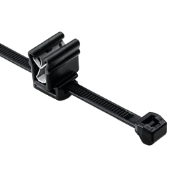 Hellermann Tyton 156-00860 Cable Tie and Edge Clip Assembly