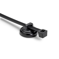 Hellermann Tyton 156-03232 Single Opening Cable Tie, Neodymium Alloy/Polyacetal/Polyamide 6.6/Nylon