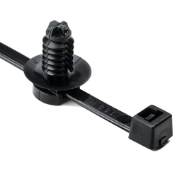 Hellermann Tyton 156-04091 High Impact Cable Tie, 202 mm L x 4.6 mm W, Polyamide 6.6