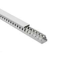 Hellermann Tyton 183-12525 Slotted Wall Wiring duct, 25 mm W, Polycarbonate/ABS