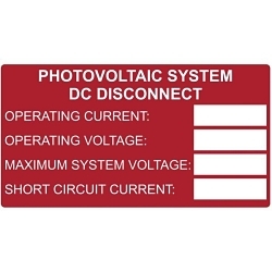 Hellermann Tyton 596-00241 Solar Label