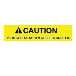 Hellermann Tyton 596-00587 Solar Label