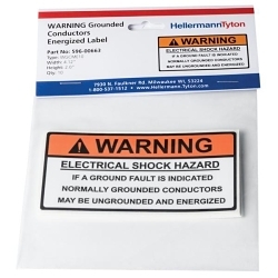 Hellermann Tyton 596-00663 Solar Label
