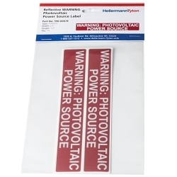 Hellermann Tyton 596-00678 Solar Label