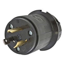 Hubbell HBL2311BK Locking Plug