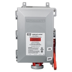 Hubbell HBL460MIF7W Pin and Sleeve Mechanical Interlock