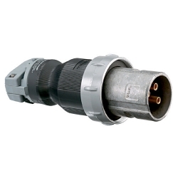 Hubbell HBL460PS1W Pin and Sleeve Plug