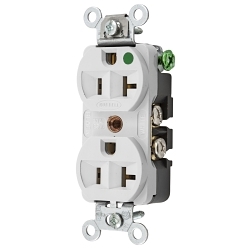 Hubbell HBL8300HW Receptacle