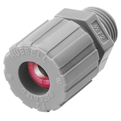 Hubbell SHC1044CR Form 4 Standard Duty Straight Cord Connector