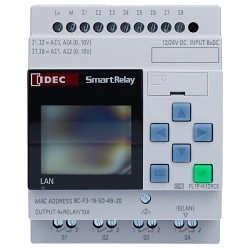IDEC FL1F-H12RCE FL1F CPU Base Module, 12 Input/Output, 12 Expansion Racks