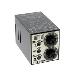 IDEC GT3W-A33AF20N GT3 Multi-Function Twin Timer, 0.1 s to 300 hr Setting, 100 to 240 VAC