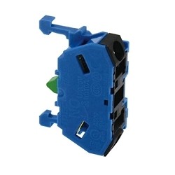 IDEC HW-U10 HW Series Heavy-Duty Contact Block, 22 mm, NO Contact
