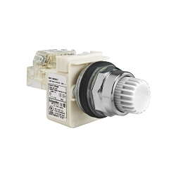 Square D 9001K2L35LWWH13 Harmony Illuminated Pushbutton