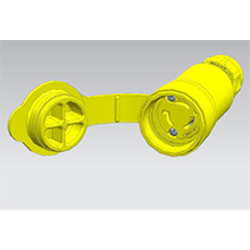 Woodhead 1301460106 Watertite Extreme Locking Connector