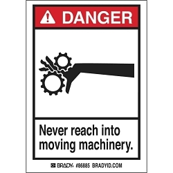Brady 86885 Safety Label