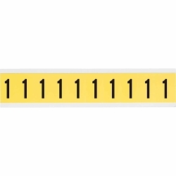 Brady 3430-1 Number Label