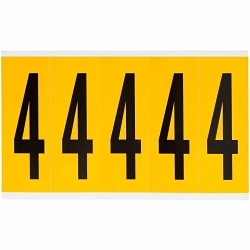 Brady 1560-4 Number Label