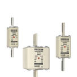 Mersen M217223 NH Series Type gG Size 3 Low Voltage Fuse Link With Double Indicator, 500 VAC, 500 A, Ceramic
