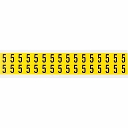 Brady 3420-5 Number Label