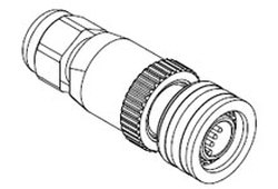 Woodhead WA4006-31 Brad Ultra-Lock Field Attachable Connector