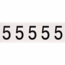 Brady 9714-5 Number Label