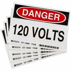 Brady 86062 Electrical Safety Sign