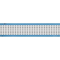 Brady WM-229-SC-PK Wire Marker Card
