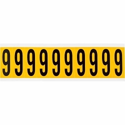 Brady 1534-9 Number Label