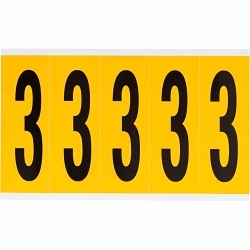 Brady 1560-3 Number Label