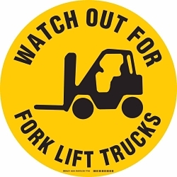 Brady 92404 Floor Traffic Sign