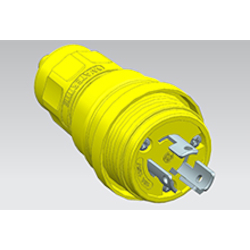 Woodhead 1301460082 Watertite Locking Blade Plug