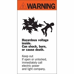 Brady 46346 Safety Label