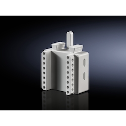 Rittal 9635630 Extension Module, For Use With Comfort Component Adapter, Polyamide, Light Gray