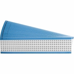 Brady WM-73-PK Wire Marker Card
