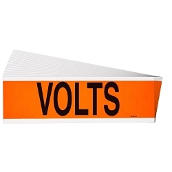 Brady 152345 Cleanlift Conduit And Voltage Label
