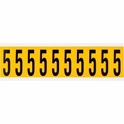 Brady 1534-5 Number Label