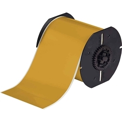 Brady B30C-4000-595-OC Label, 100 ft L x 4 in W, Black on Orange, B-595 Vinyl