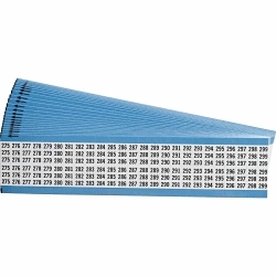 Brady WM-275-299-PK Wire Marker Card