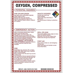 Brady 48884 Hazardous Material Sign