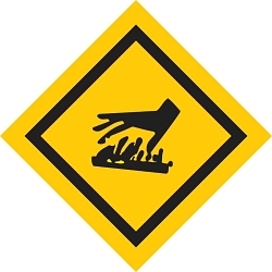 Brady 88513 Machine and Operational Sign