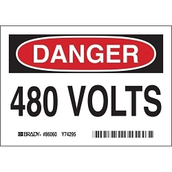 Brady 86060 Electrical Safety Sign