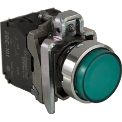 Schneider Electric XB4BW13B5 Harmony Illuminated Pushbutton
